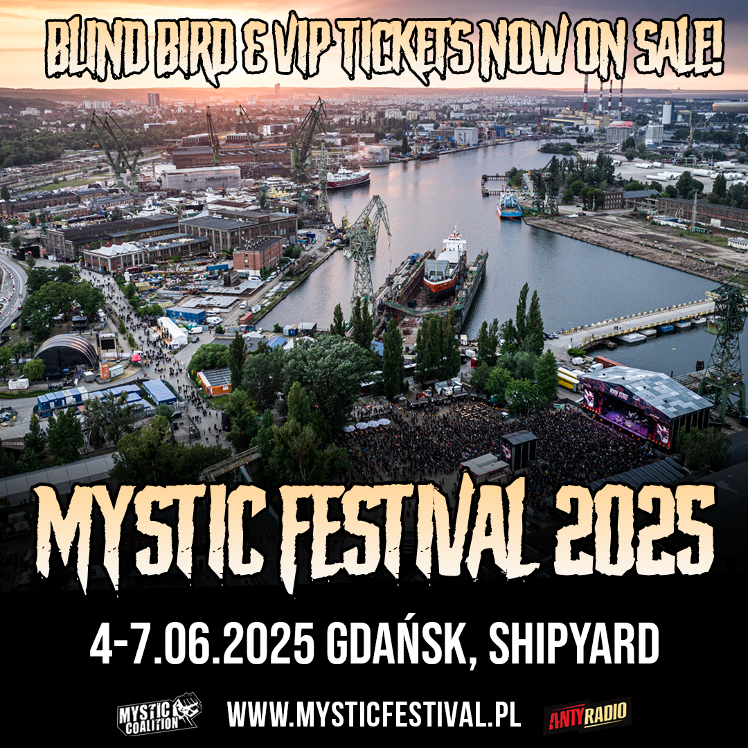 Koncert MYSTIC FESTIVAL 2025 w Gdańsku Klub koncertowy B90